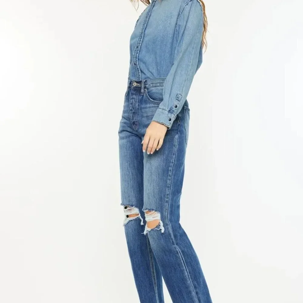 Kancan Ultra‎ High Rise 90's Boyfriend Jeans